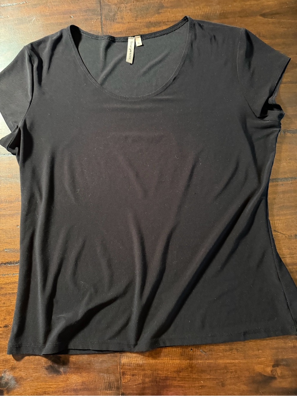 Susan Lawrence basic black stretch